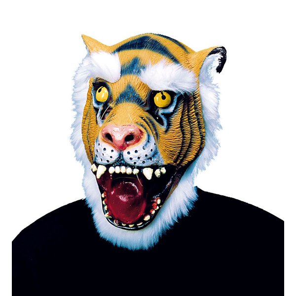Αποκριάτικη Μάσκα Latex Τίγρης